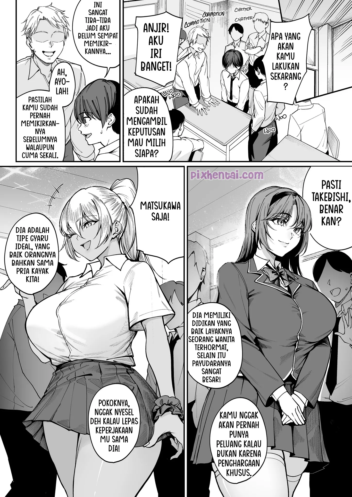 Komik hentai xxx manga sex bokep Now That Im a Special Treatment Student Ill Choose the Ill natured Gyaru Umezu san Who Always Puts Her Ass on My Desk 7